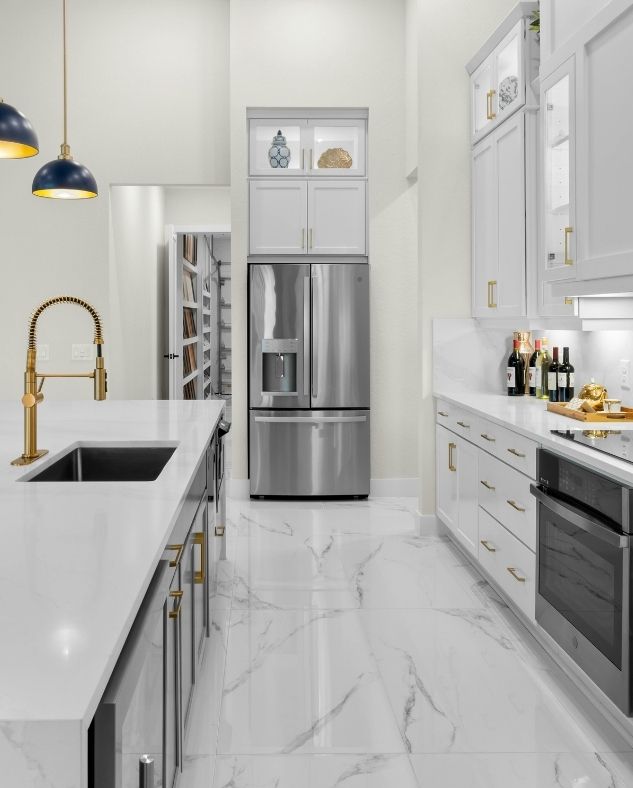 cocinas en marmol en cota